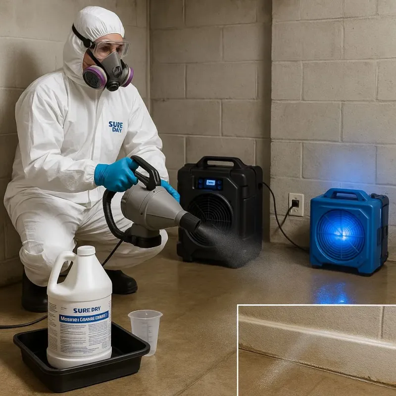 Sanitization and Odor Removal process in Morgan City, LA