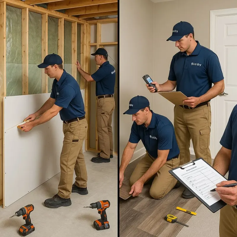 Repairs and Reconstruction process in Morgan City, LA