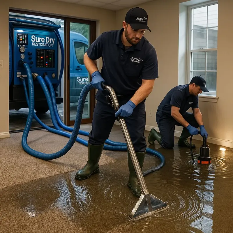 Water Extraction and Removal process in Morgan City, LA
